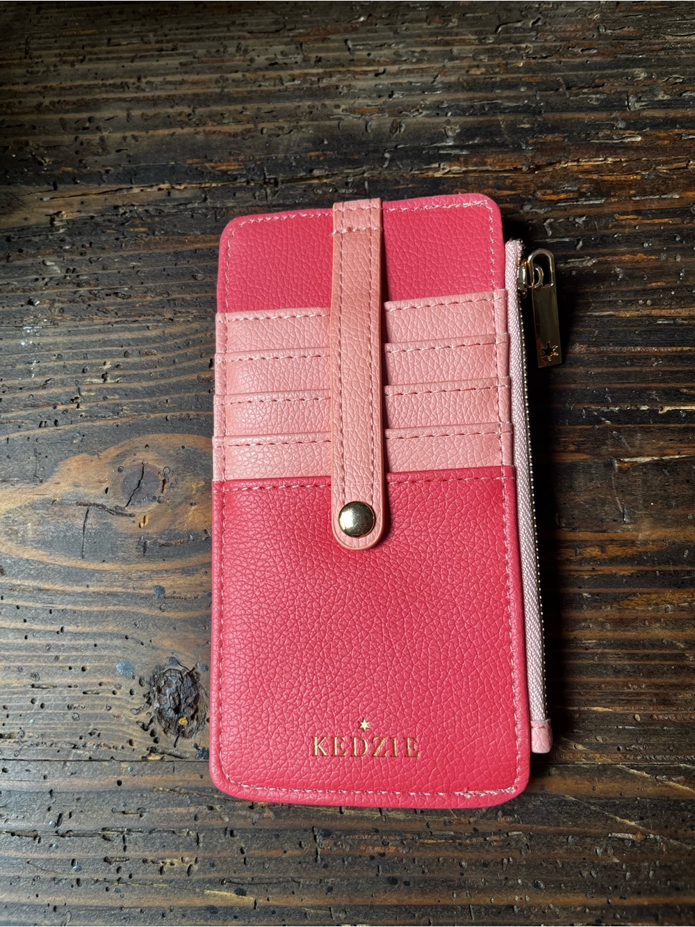 ESSENTIALS ONLY ZIPPERED WALLET